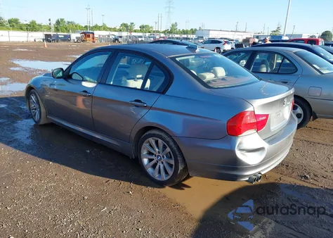 2011 BMW 328I xDrive из США, поврежденный, VIN WBAPK5G57BNN30833